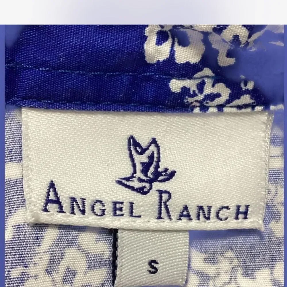 Angel Ranch Western Pearl Snap Shirt – Women’s Small - Picture 7 of 7